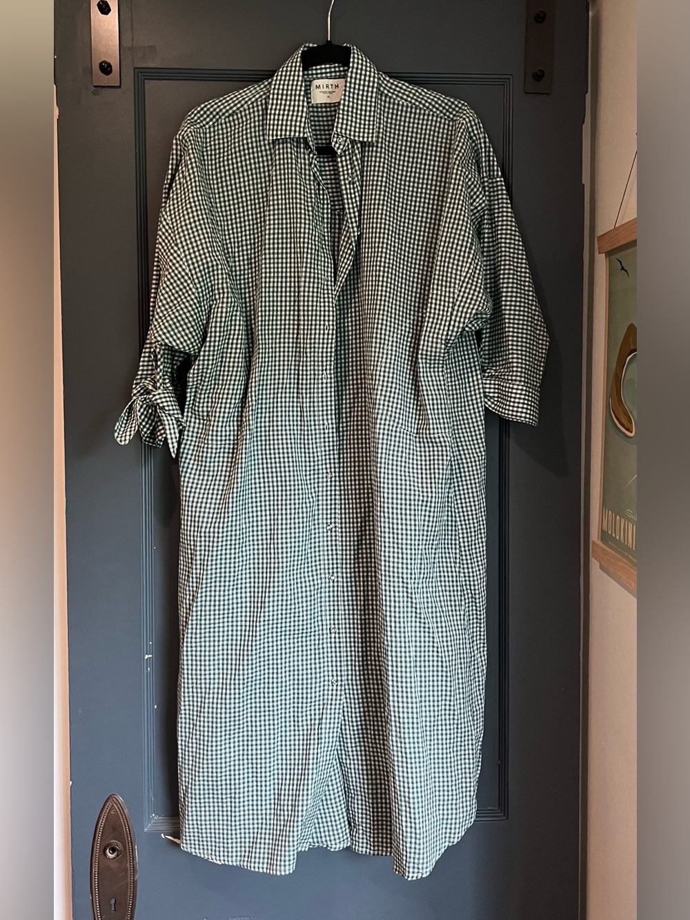 Mirth Gingham house dress
